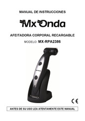 Mx Onda MX-RPA2386 Manual De Instrucciones