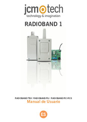 jcm-tech RADIOBAND 1 Manual De Usuario