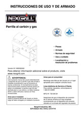 Nexgrill 720-0812A Instrucciones De Uso Y De Armado