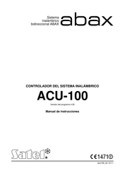 Abax ACU-100 Manual De Instrucciones