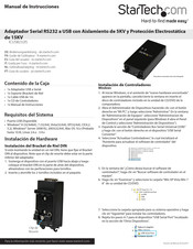 Startech.com ICUSB232IS Manual De Instrucciones