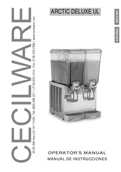 Cecilware ARCTIC DELUXE U Manual De Instrucciones