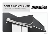 Motorline professional COFRE 600 Manual Del Usuario / Instalador