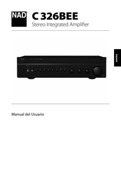 Nad C 326BEE Manual Del Usuario