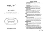 Nevir NVR-466DU Manual De Instrucciones