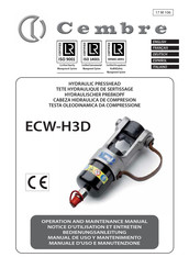 Cembre ECW-H3D Manual De Uso Y Mantenimiento