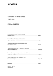 Siemens 7MF1570 Instrucciones De Servicio