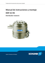 SCHUNK DDF-S Manual De Instrucciones Y Montaje