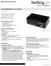 StarTech.com SV231USB Manual De Instrucciones