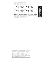 Kenwood TK-8160 Manual De Instrucciones