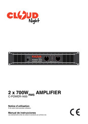 CLOUD-NIGHT C-POWER-1400 Manual De Instrucciones