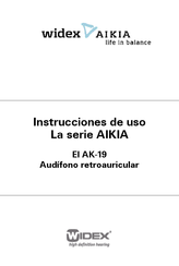 Widex AIKIA La Serie Instrucciones De Uso