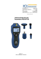 PCE Instruments PCE-DT 65 Instrucciones De Uso