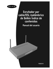 Belkin F5D6230-3 Manual Del Usuario