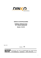 DINKO Instruments D-25VXi Manual De Instrucciones