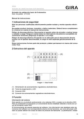 Gira 2114 00 Manual De Instrucciones