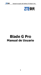 ZTE Blade G Pro Manual De Usuario