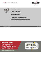 EWM Palette Rob XX2 Manual De Instrucciones