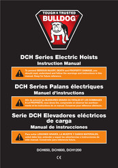 Bulldog DCH1200 Manual De Instrucciones