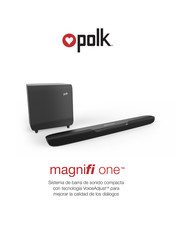 Polk magnifi one Manual Del Usuario