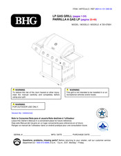 BHG 720-0783H Manual Del Usuario