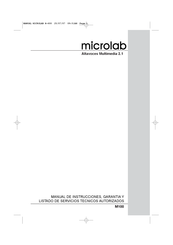 Microlab M100 Manual De Instrucciones, Garantia Y Listado De Servicios Tecnicos Autorizados