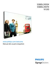 Philips Signage Solutions 55BDL3107X Manual Del Usuario