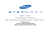 Samsung ETERNITY II Manual Del Usuario