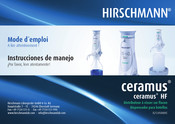 Hirschmann ceramus HF Instrucciones De Manejo