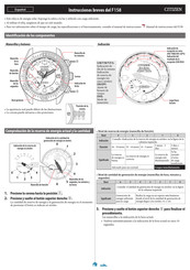 Citizen F158 Manual De Instrucciones