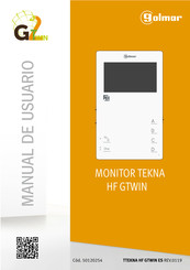 golmar TEKNA HF GTWIN Manual De Usuario