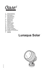 Oase Lunaqua Solar Instrucciones De Uso