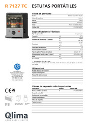 Qlima R 7127 TC Manual De Instrucciones