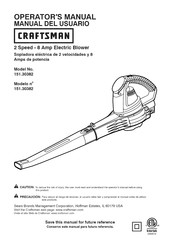 Craftsman 151.30382 Manual Del Usuario