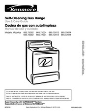 Sears Kenmore 665.72002 Manual De Uso Y Cuidado