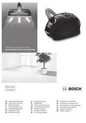 Bosch Cosyy'y BGLS4540 Instrucciones De Uso