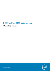 Dell OptiPlex 5270 All-in-One Manual De Servicio