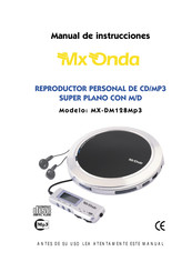 Mx Onda MX-DM128Mp3 Manual De Instrucciones