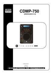 DAP Audio CORE CDMP-750 Manual De Instrucciones