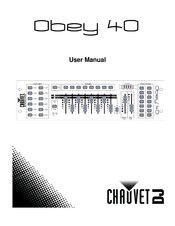 Chauvet DJ Obey 40 Manual Usuario