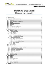 CompeGPS TWONAV DELTA 2.8 Manual De Usuario
