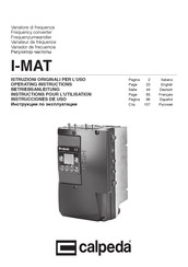 Calpeda I-MAT Serie Instrucciones De Uso