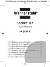 brennenstuhl Secure-Tec 1159490936 Instrucciones De Uso