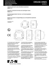 Eaton Crouse-Hinds C3 Instrucciones De Uso
