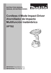 Makita XPT02 Manual De Instrucciones