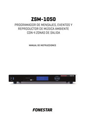 FONESTAR ZSM-1050 Manual De Instrucciones