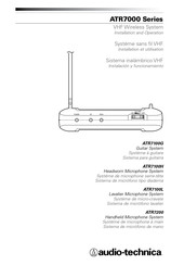 Audio-Technica ATR7100G Instrucciones De Instalación Y Funcionamiento