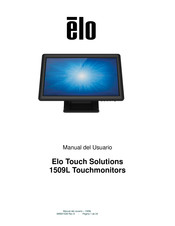 Elo Touch Solutions 1509L Manual Del Usuario