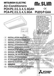 Mitsubishi Electric PUH-P GAA Manual De Instalación