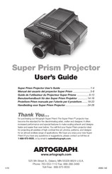 artograph Super Prism Manual Del Usuario